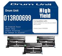 Unidad de Tambor Compatible con B620 y B625 013R00699 Tambor de Imagen para Xerox VersaLink B620 y B625 Impresoras de Alto Rendimiento,3PC-Black