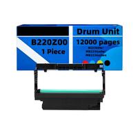 Unidad de Tambor Compatible con impresoras láser Lexmark B2236dw, MB2236adw y MB2236adwe | B220Z00 | 12 000 páginas de Alta Capacidad