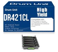 Unidad de Tambor Compatible HL-L8260CDW HL-L8360CDW Tambor de Imagen DR421 lto Rendimiento para Brother DCP-L8410CDW MFC-L8690CDW MFC-L8900CDW Impresoras 30000 páginas,1PC-Black