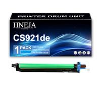 Unidad De Tambor CS921de, Unidad Imagen Compatible 76C0PK0 76C0PV0 para Lexmark CS921de CS923de CX920de CX921de CX922de CX923dte CX923dxe CX924dte CX924dxe Impresoras,Cyan-1 Pack