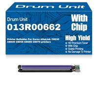 Unidad de Tambor de Imagen Compatible 013R00662 para Xerox AltaLink C8030 C8035 C8045 C8055 C8070 Impresoras Alto Rendimiento 125 000 páginas,Cyan-013R00662