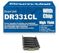 Unidad de Tambor de Imagen Compatible DR331 e Alto Rendimiento para Brother HL-L8250CDN HL-L8350CDW HL-L8350CDWT HL-L9200CDWT L9300CDWT MFC-L8600CDW L8850CDW L9550CDW,1PC-DR321CL