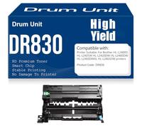 Unidad de Tambor de Imagen DR830 para Brother HL-L2400D HL-L2405W HL-L2420DW HL-L2460DW HL-L2460DWXL HL-L2865DW,1PC-Black
