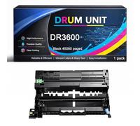 Unidad de tambor DR3600 compatible con Brother DR 3600 TN3600 45000 páginas. Funciona con HL-L5210DN HL-L5210DW HL-L5215DN HL-L6210DW HL-L6410DN HL-L6415DN MFC-L5715DN MFC-L6710DW Printer. S, negro-1