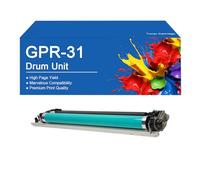 Unidad de Tambor GPR-31 de Alto Rendimiento, Repuesto Compatible con Las impresoras Canon imageRUNNER Advance C5030, C5235A y C5240, para impresión de Alta definición.,GPR31-Yellow