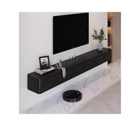 Unidad de TV Flotante Mueble for TV flotante de pared, consola de TV flotante de madera vintage con puerta abatible y cajones de almacenamiento, soporte for TV de pared estrecho que ahorra espacio Mue
