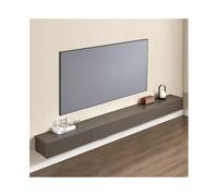 Unidad de TV Flotante Unidad de TV flotante, mueble de TV montado en la pared, soporte de TV flotante con cajón de almacenamiento y puerta abatible, consola de entretenimiento multimedia moderna debaj