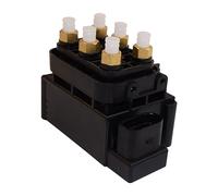 Unidad de válvula de suspensión neumática, unidad de control para válvula de resorte neumático, compatible con Q7 4LB 7L6 7L7 7LA Cayenne 9PA WK WK2 Ram1500 3500 & XC60, repuesto para
