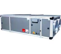 Unidad de ventilación CARMA 9070 vertical D eléctrica, recuperación de calor / post-calentamiento por agua caliente, caudal de 2 etapas de Zehnder - CZICDF026927