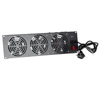 Unidad de ventilador - Paquete de 3 ventiladores adecuados para entre los rieles - 3U