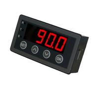 Unidad de visualización digital industrial para 0-10V 2-10V 0-20mA 4-20mA Capacidad de entrada en control de procesos, medidor de visualización multifunción