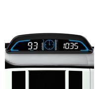 Unidad De Visualización GPS: Módulo De Indicador Del Vehículo, Ventana De Datos De Alta Resolución, Panel De Ajuste Inteligente Del Brillo Ambiental, Proyector De Vidrio Portátil Para Tablero, Medidor