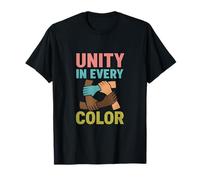 Unidad en Cada Color Diversidad Gráfico de Unidad Camiseta