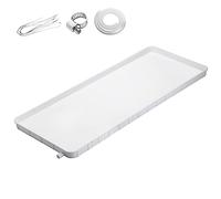 Unidad Externa de Aire Acondicionado Bandeja de Drenaje de Condensado, Bandeja de Goteo de Plástico, Kit de Drenaje de Aire Acondicionado de Ventana Universal, Bandeja de Goteo de Aire Acondicionado P