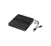 Unidad Externa de Blu Ray, Reproductor de CD/DVD con Capacidad de Lectura/Escritura Reproductor de Blu-Ray Portátil para PC Portátil Win10