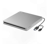 Unidad externa de Blu-ray y DVD, reproductor de CD y DVD USB 3.0 y tipo C para portátil y PC