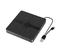Unidad Externa de BLU-Ray y DVD USB 3.0, portátil, 3D, combinada, óptica, grabadora CD, Reproductor Lector for Ordenador, Windows 11 Mac