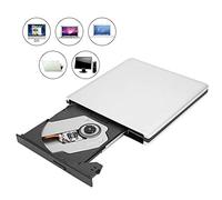 Unidad externa de CD/DVD para computadora portátil, grabadora de DVD Unidad externa de DVD USB3.0 Grabadora de Blu-ray de alta velocidad Regrabadora de CD/DVD/BD Lector de grabadora con reproducción y