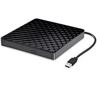 Unidad externa de CD DVD USB 3.0 Unidad portátil de CDDVD +RW Unidad delgada de DVD externa Reproductor de grabadora de CD Unidad de disco de transferencia de datos de alta velocidad para