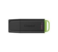 Unidad flash Kingston DataTraveler Exodia 256GB USB 3.2 Gen 1 Negro Verde