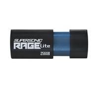 Unidad flash Patriot Supersonic Rage Lite 256 GB USB-A 3.2 Gen 1 deslizante