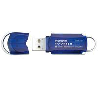 Unidad Flash USB 3.0 Encriptada FIPS 197 Courier, 32GB - INTEGRAL