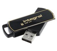 Unidad Flash USB 3.0 Segura 360 Con Bloqueo Seguro II, 128GB - INTEGRAL