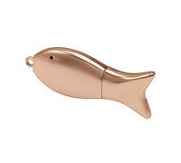 Unidad Flash USB 64Gb 32Gb 16Gb 8Gb Pen Drive Fish 128Gb Pendrive Impermeable Usb2.0 Almacenamiento de Metal Memoria USB Stick