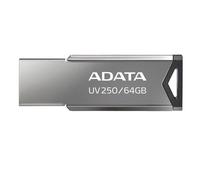 Unidad flash USB Adata UV250 64GB metálica plata sin tapa