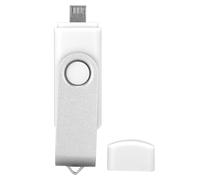 Unidad flash USB con doble conector 2 en 1, conectores Micro USB y USB 2.0, dispositivo de transferencia de datos de alta velocidad con indicador