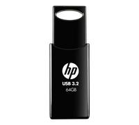 Unidad flash USB HP 712w 64GB USB 3.2 Gen 1 120MB/s Negra