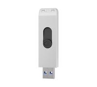 HP 819w Unidad Flash USB 3.2 Gen 1 64GB, metálico, Velocidad de Lectura hasta 120MB/s