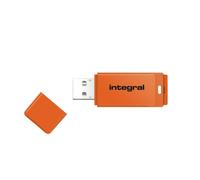 Unidad flash USB Integral INFD8GBNEONOR 8 GB USB 2.0 12 MB/s tapa