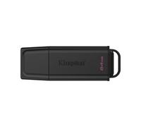 Unidad flash USB Kingston DataTraveler Exodia 64GB USB 3.2 Gen 1 negra