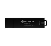 Kingston IronKey D500S Unidad Flash USB cifrada por hardware 128GB FIPS 140-3 Lvl 3 (Pendiente) AES-256 - IKD500S/128GB