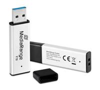 Unidad flash USB Mediarange MR1905-1 1 TB USB 3.2 de alta velocidad aluminio