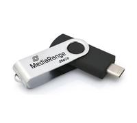 Unidad flash USB MediaRange MR1955 256 GB USB Tipo C 3.2 Gen 1