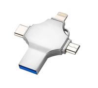 Unidad flash USB multifuncional de 2 TB con compatibilidad total, ofrece liberación rápida de espacio con copia de seguridad automática,
