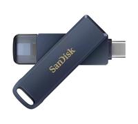 Unidad flash USB SanDisk iXpand 128 GB USB Type-C / Lightning azul