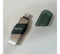 Unidad Flash USB SanDisk IXpand Flash Drive Flip OTG Lightning 128GB 256GB Pen Drive MFi para iPhone, iPad y USB Tipo-C U Disk IX90N Black