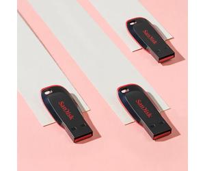 Unidad Flash USB SanDisk SDCZ50 de 128GB, Mini Pendrive de 64GB, Pendrive de 32GB, Unidad Flash USB 2.0 de 16GB, Memoria USB de 8GB para PC