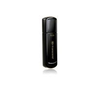 Unidad flash USB Transcend JetFlash 350 4 GB USB 2.0 negra ligera