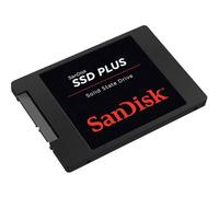 Unidad interna de estado sólido SanDisk SSD PLUS 480 GB SATA III de 2,5 pulgadas, SDSSDA-480G-G26, negra