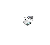 Unidad óptica externa con puerto USB tipo C y USB 3.0, reproductor de CD/DVD externo para portátil, PC, Mac, grabadora/reproductora plateada,