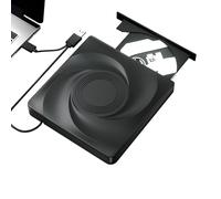 Unidad óptica Externa de BLU-Ray for Ordenador portátil, Compatible con Reproductor CD, DVD y RW, Compatible Windows 10, 11 Mac