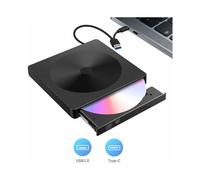 Unidad óptica externa de CD-DVD, grabadora y reproductora de CD-RW/VCD-RW ultradelgada con puerto dual USB 3.0