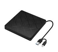 Unidad Óptica Externa De CD, Reproductor De DVD De Interfaz Dual Tipo C, Grabadora Externa USB3.0 FáCil De Usar