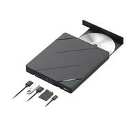 Unidad Óptica Externa Multifunción USB3.0 PC DVD-RW/CD Grabadora De Ordenador Compatible con Tarjeta TF De Disco U FáCil De Usar(DVD)