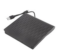 Unidad óptica Externa portátil de 12,7 mm con USB 3.0 y Textura en Relieve, Unidad Externa DVD-RW para portátiles con Carga por Bandeja, Unidad CD-ROM Plug and Play para PC,