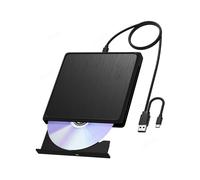 Unidad Óptica Externa USB 3.0 CD/DVD RW con Cable de Datos Largo. Reproductor/Grabador de CD/DVD para PC de Sobremesa y Portátil. 11 10